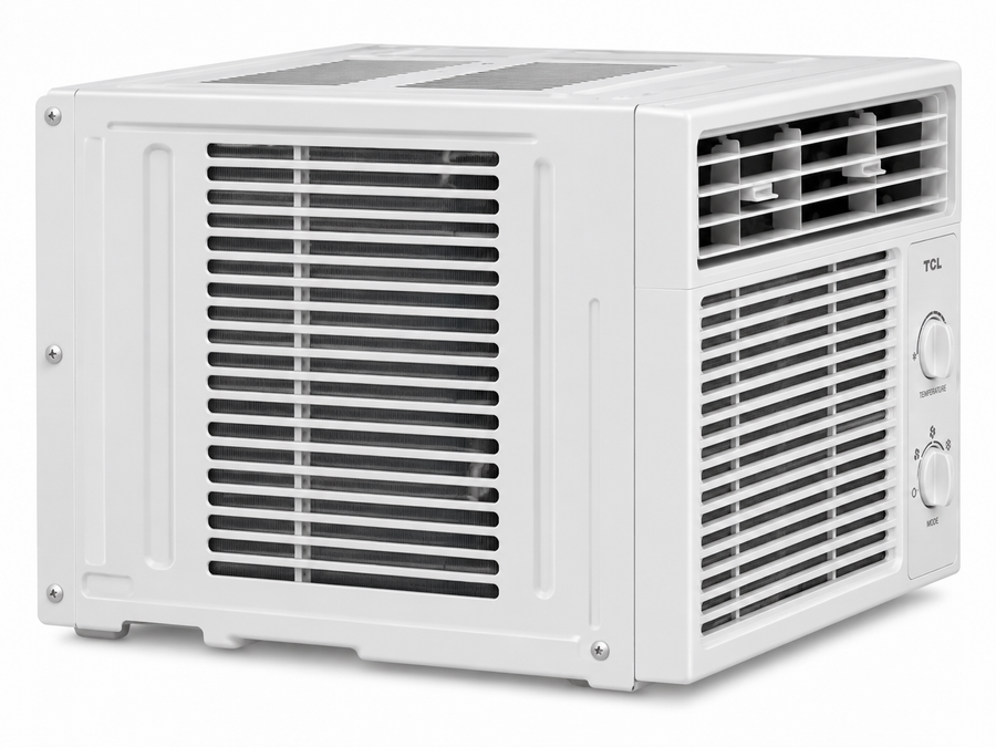 TCL 1.5 Ton Window Air Conditioner, 18000 BTU, Rotary Compressor, T3 Tropical Cooling, R410A Refrigerant & Golden Fin – White | TAC-18CWA-LTA - Teq Souq