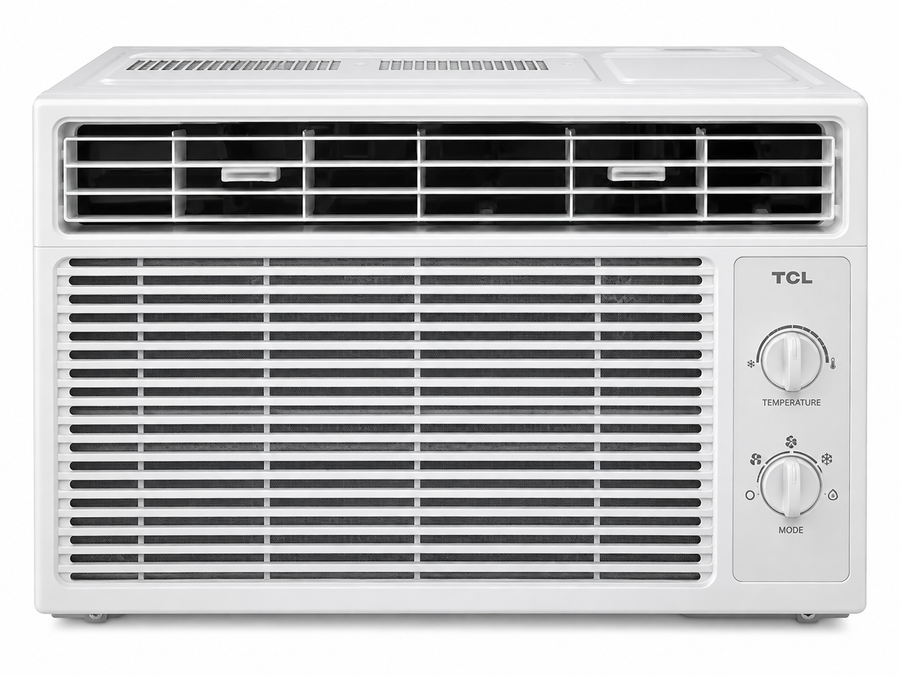 TCL 1.5 Ton Window Air Conditioner, 18000 BTU, Rotary Compressor, T3 Tropical Cooling, R410A Refrigerant & Golden Fin – White | TAC-18CWA-LTA - Teq Souq