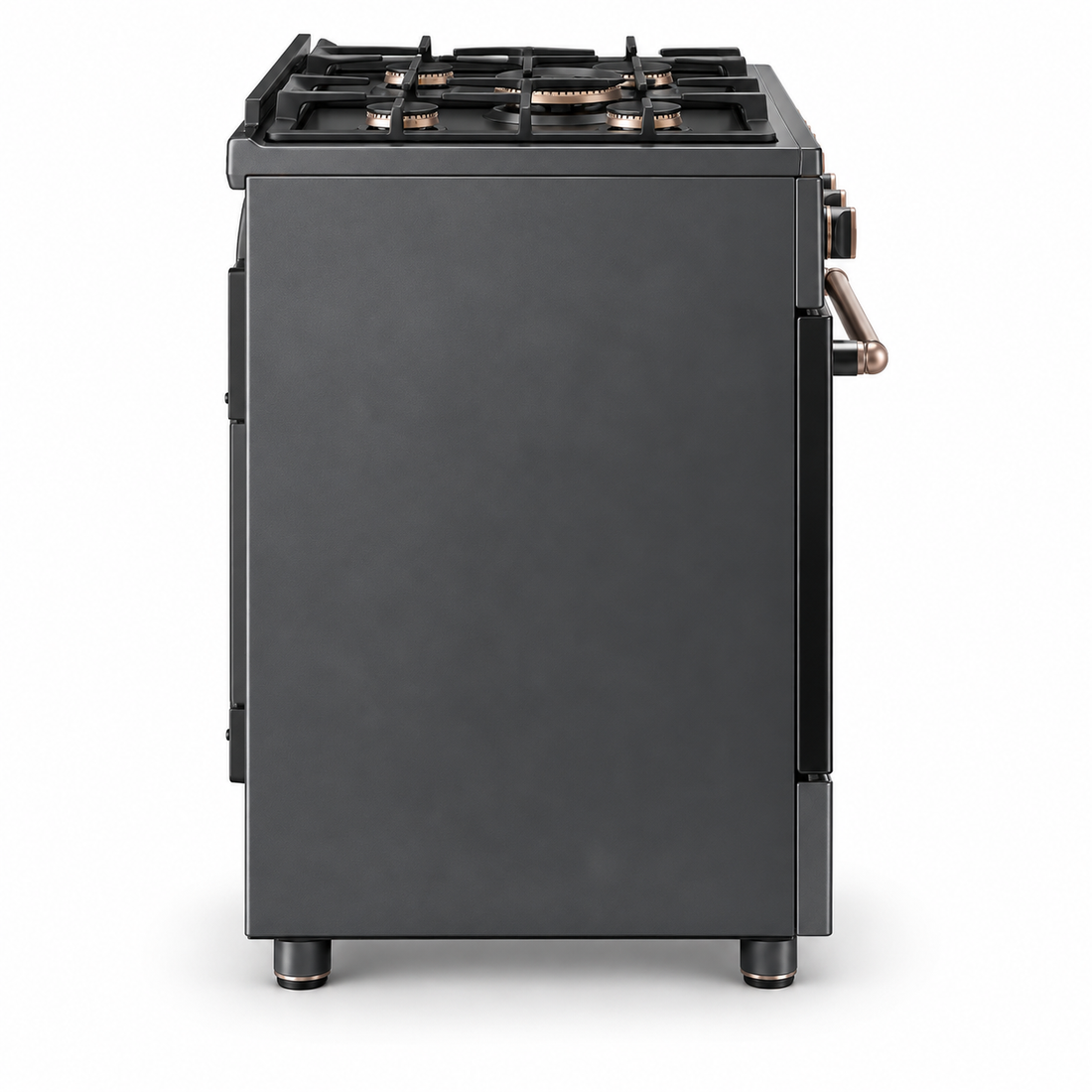 TOSHIBA Lava Series 90cm 5 Burner Gas Cooking Range with 115L Gas Oven, Convection Fan & Flame Failure Safety – Dark Grey | TBA-36LMG5G089KS - Teq Souq