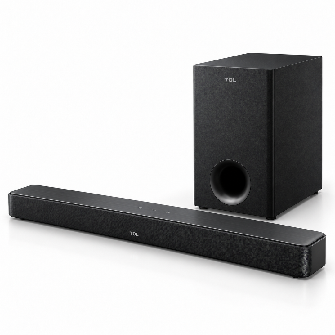 TCL S55H 220W 2.1 Channel Soundbar with Wireless Subwoofer, Dolby Atmos & Bluetooth