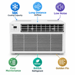 Load image into Gallery viewer, TCL TAC18CWXTI Window Air Conditioner, 18K Class, Cooling Only, White