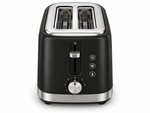 Load image into Gallery viewer, KENWOOD 900W 2-Slice Electric Bread Toaster with Adjustable Browning, Defrost, Reheat &amp; Cancel Functions – Black/Silver | TCM01.A0BK - Teq Souq