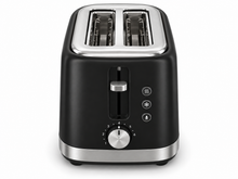 KENWOOD 900W 2-Slice Electric Bread Toaster with Adjustable Browning, Defrost, Reheat & Cancel Functions – Black/Silver | TCM01.A0BK - Teq Souq