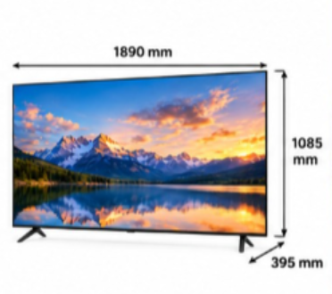 SLED85CUHDSM LED Television – Large Screen Home Entertainment TV