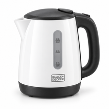 BLACK+DECKER 0.5L 650W Portable Electric Travel Kettle with Auto Shut-Off & Boil-Dry Protection – White | TR250JA-B5 - Teq Souq
