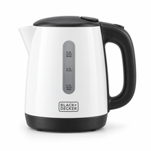 BLACK+DECKER 0.5L 650W Portable Electric Travel Kettle with Auto Shut-Off & Boil-Dry Protection – White | TR250JA-B5 - Teq Souq