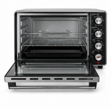 BLACK+DECKER 45L 1800W Electric Oven with Convection, Rotisserie & Double Glass Door – Black | TRO45RDG-B5 - Teq Souq