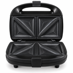 Load image into Gallery viewer, BLACK+DECKER 600W 2-Slice Non-Stick Sandwich Maker – Black | TS1000-B5 - Teq Souq