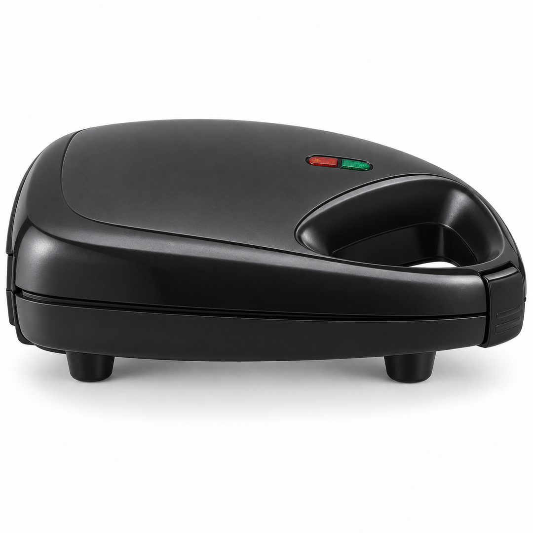 BLACK+DECKER 600W 2-Slice Non-Stick Sandwich Maker – Black | TS1000-B5 - Teq Souq