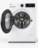 Load image into Gallery viewer, Toshiba 12kg Washer / 8kg Dryer, Fully Automatic Front Load, 1400 RPM, GreatWaves, Steam, Wi-Fi, White – TWD-BM130GF4B(WS) - Teq Souq