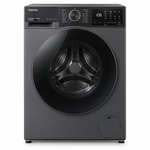 Load image into Gallery viewer, Toshiba 9.5kg Washer / 7kg Dryer, Front Load, 1400 RPM, AI Smart, Steam, Inverter, Morandi Grey – TWD-T25BZU105MWA(MG) - Teq Souq