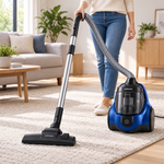 Load image into Gallery viewer, Samsung 1800W Bagless Canister Vacuum Cleaner, 2L, Cyclone Force Anti-Tangle, Vitality Blue – VC18M2120SB - Teq Souq