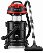 Load image into Gallery viewer, Kenwood 2000W 20L Drum Vacuum Cleaner, 8m Power Cord, Washable Filter, Black/Red – VDM40.000BR - Teq Souq