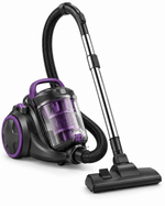 Load image into Gallery viewer, BLACK+DECKER 1800W Bagless Multicyclonic Canister Vacuum Cleaner, Black/Purple – VM1880-B5 - Teq Souq