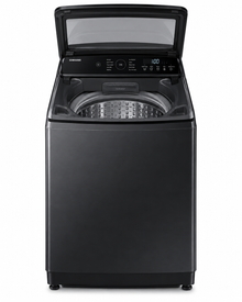 Samsung 12kg Fully Automatic Top Load Washing Machine, Ecobubble, Digital Inverter, Super Speed, Black – WA12CG6745BVGU - Teq Souq