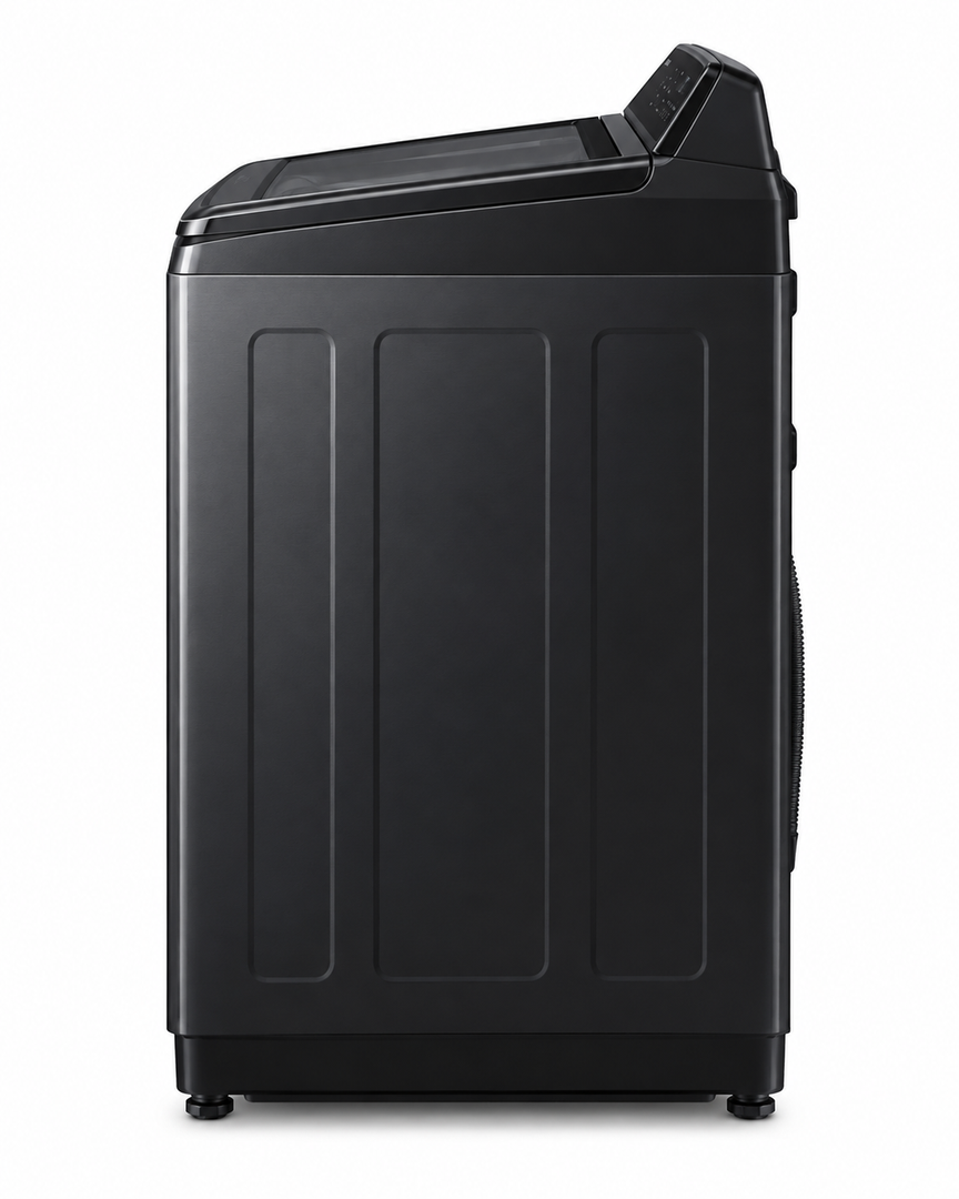 Samsung 12kg Fully Automatic Top Load Washing Machine, Ecobubble, Digital Inverter, Super Speed, Black – WA12CG6745BVGU - Teq Souq