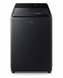 Samsung Bespoke AI 10kg Top Load Washing Machine, AI Wash, Ecobubble, Super Speed, Black – WA80F10S5BGU - Teq Souq