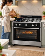 Load image into Gallery viewer, Westpoint 90x60cm 5-Burner Freestanding Gas Cooker with Oven, Full Safety, Stainless Steel – WCLR-9650G0CIID - Teq Souq