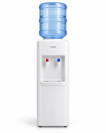 KHIND 7L Top Load Water Dispenser, 2 Taps, Hot & Cold Water, Freestanding, White – WD-2TP - Teq Souq