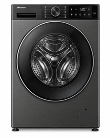 Hisense 3S Series 10.5kg Wash / 6kg Dry Front Load Washer Dryer, 1400 RPM, Inverter Motor, Titanium Grey – WD3S1043BT - Teq Souq