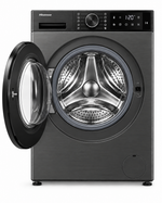 Load image into Gallery viewer, Hisense 3S Series 10.5kg Wash / 6kg Dry Front Load Washer Dryer, 1400 RPM, Inverter Motor, Titanium Grey – WD3S1043BT - Teq Souq