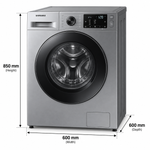 Load image into Gallery viewer, Samsung Front Load Washer Dryer Combo – WD80TA4060AX - Teq Souq