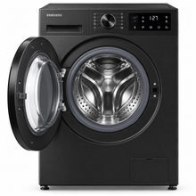 Samsung 9kg/6kg Front Load Washer Dryer Combo, 1400 RPM, Hygiene Steam, Digital Inverter, Black – WD90HG4U04BB - Teq Souq