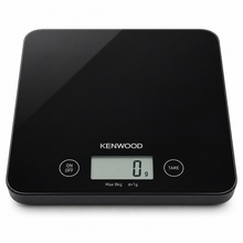 Kenwood Digital Kitchen Scale, 8kg Capacity, Tempered Glass, LCD Display, Touch Control, Black – WEP50.000BK - Teq Souq