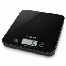 Kenwood Digital Kitchen Scale, 8kg Capacity, Tempered Glass, LCD Display, Touch Control, Black – WEP50.000BK - Teq Souq