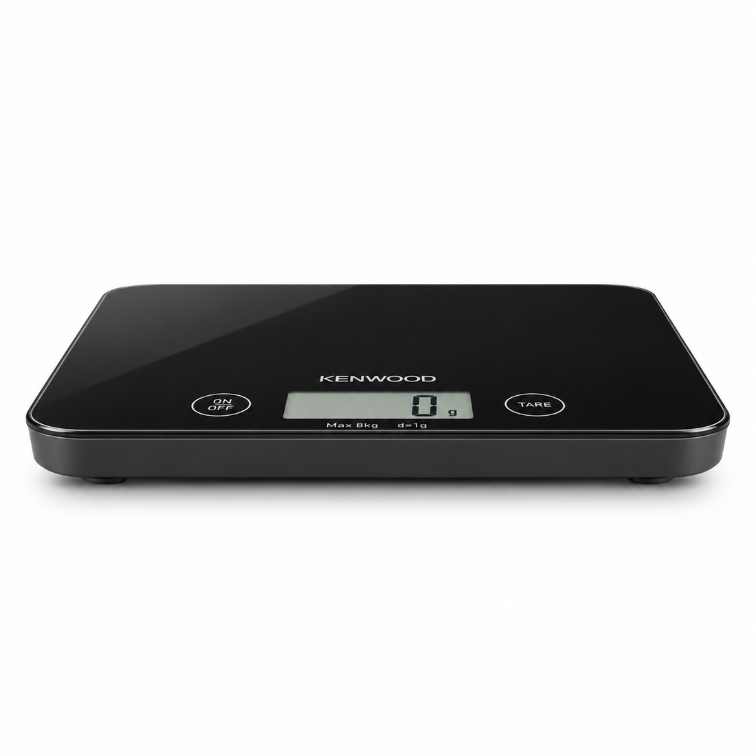 Kenwood Digital Kitchen Scale, 8kg Capacity, Tempered Glass, LCD Display, Touch Control, Black – WEP50.000BK - Teq Souq