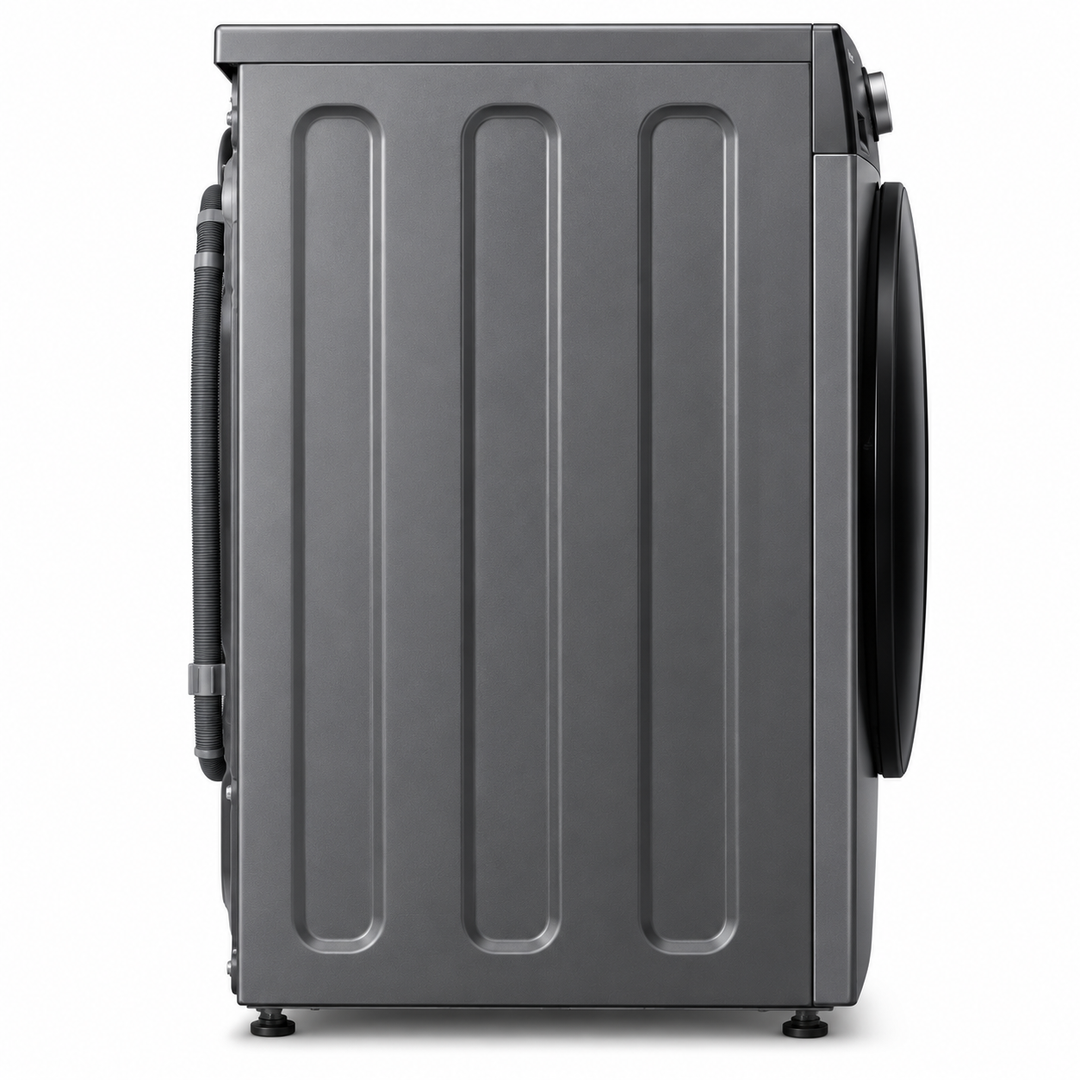 Hisense 3S Series 9kg Front Load Washing Machine, 1400 RPM, Inverter Motor, Smart Wi-Fi, Titanium Grey – WF3S9043BT - Teq Souq