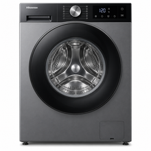 Hisense 3S Series 9kg Front Load Washing Machine, 1400 RPM, Inverter Motor, Smart Wi-Fi, Titanium Grey – WF3S9043BT - Teq Souq