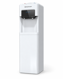 Westpoint Top Load Hot & Cold Water Dispenser, 2 Taps, Built-in Refrigerator, White – WFQN-3017DP - Teq Souq