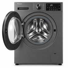 Hisense 7kg Front Load Washing Machine, 1200 RPM, Inverter Motor, Jet Wash, Titanium Grey – WFQP7012JT/P - Teq Souq