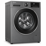 Load image into Gallery viewer, Hisense 7kg Front Load Washing Machine, 1200 RPM, Inverter Motor, Jet Wash, Titanium Grey – WFQP7012JT/P - Teq Souq