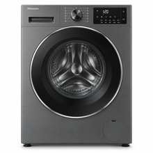 Hisense 7kg Front Load Washing Machine, 1200 RPM, Inverter Motor, Jet Wash, Titanium Grey – WFQP7012JT/P - Teq Souq