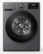 Load image into Gallery viewer, Hisense 9kg Front Load Washing Machine, 1400 RPM, Inverter Motor, Steam Wash, Titanium Grey – WFQP9014T - Teq Souq