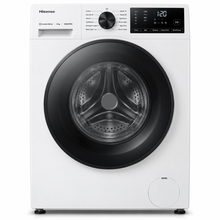 Hisense 8kg Front Load Washing Machine, 1200 RPM, Inverter Motor, Steam Wash, White – WFSQ8012VMW - Teq Souq