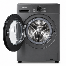 Hisense 7kg Front Load Washing Machine, 1200 RPM, Steam Wash, 15 Programs, Titanium Grey – WFVB7012MT - Teq Souq