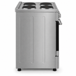 Load image into Gallery viewer, Wolf Power 60x60cm 4 Hot Plate Electric Cooker, 65L Oven with Fan, Stainless Steel – WGC6060HERMF - Teq Souq