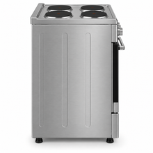 Wolf Power 60x60cm 4 Hot Plate Electric Cooker, 65L Oven with Fan, Stainless Steel – WGC6060HERMF - Teq Souq