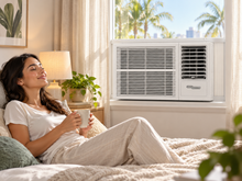 Super General SGA18i 18000 BTU Inverter Window Air Conditioner, T3 Compressor, 6-in-1 Filter, R410A, White