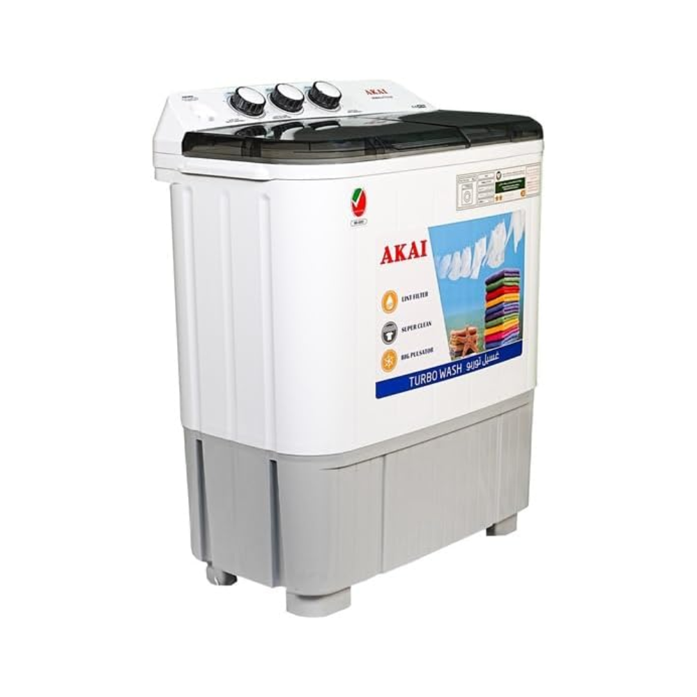 AKAI 5 kg Twin-Tub Semi-Automatic Washing Machine WMMA-XTT51W