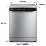 Load image into Gallery viewer, Midea 13 Place Settings Freestanding Dishwasher, Silver – WQP13-5233C-S - Teq Souq