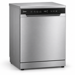 Load image into Gallery viewer, Midea 13 Place Settings Freestanding Dishwasher, Silver – WQP13-5233C-S - Teq Souq