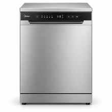 Midea 13 Place Settings Freestanding Dishwasher, Silver – WQP13-5233C-S - Teq Souq