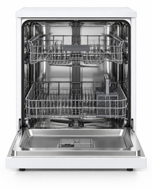 Midea 14 Place Settings Smart Freestanding Dishwasher, 8 Programs, Wi-Fi, White – WQP14-W7633CW - Teq Souq