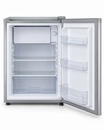 Load image into Gallery viewer, Westpoint 50L Single Door Mini Refrigerator, Manual Defrost, Lock &amp; Key, Silver – WROK-521EI - Teq Souq