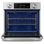 Load image into Gallery viewer, LG 76L InstaView Built-In Electric Oven, 15 Cooking Modes, Air Fry, Air Sous-Vide, Stainless Steel – WSED7613S - Teq Souq
