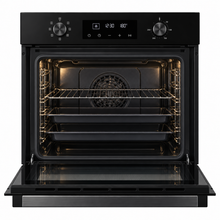 LG 72L Built-In Electric Oven, Convection Fan, Telescopic Rails, LED Display, Black Glass – WSEZ7213B1 - Teq Souq